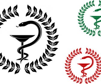 Vector Snake Symbol Design Elements 2