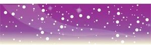 紫のライン バナー ベクトル雪対空
