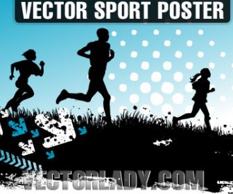 Векторные Спорт плакат