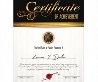 Vector Template Certificates Design Graphics