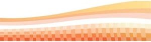 Векторные линии волны с кирпича стиль оранжевый Fotter баннер
