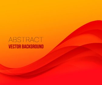 Vektor Grafis Bergelombang Warna Latar Belakang