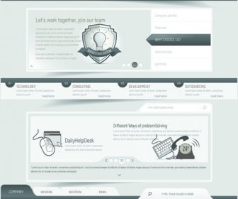 vektor web elemen menu seni grafis