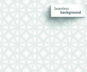 Vector White Seamless Pattern Background Set