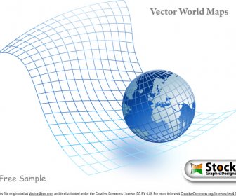 Vektor-Weltkarten