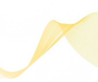 Vector Yellow Lines Pattern Design