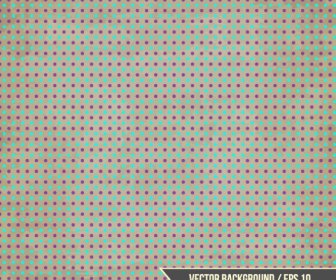 Vintage Dot Pattern Background Vector