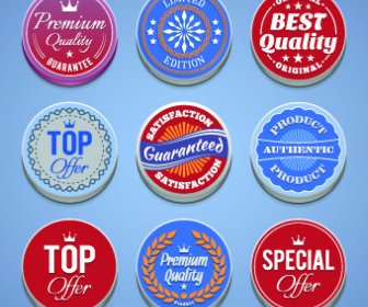 Vintage Label And Badges Design Elements