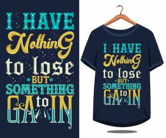 Tipografi Motivasi Antik Kutipan Untuk Desain T Shirt