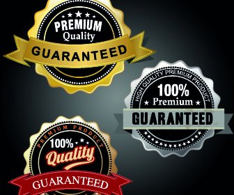 Annata Premium Qualità Etichetta Vettoriale