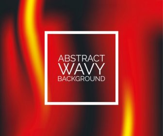 Wavy Abstract Modern Background