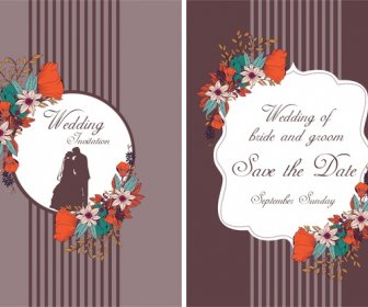 Cenários De Casamento Decoração Violeta Listrada De Quadros Florais De Design