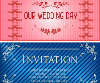 결혼식 날 초대 카드