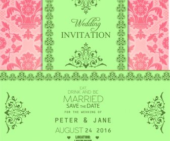Hochzeit Einladungskarte