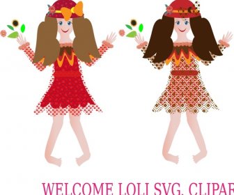 Welcome Loli Clipart