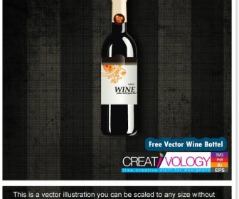 広告バナーの光沢のあるリアルなデザインのワイン