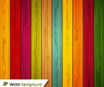 Vector Fondos De Tablero De Madera Color