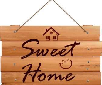 Wooden Home Banner