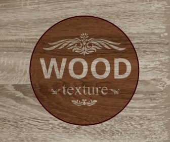 Wooden Wall Texture Brown Retro Design
