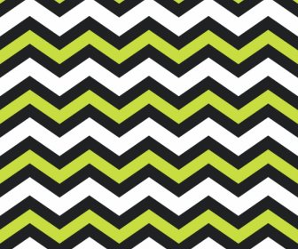 Zigzag Pattern Template Colorful Illusion Design
