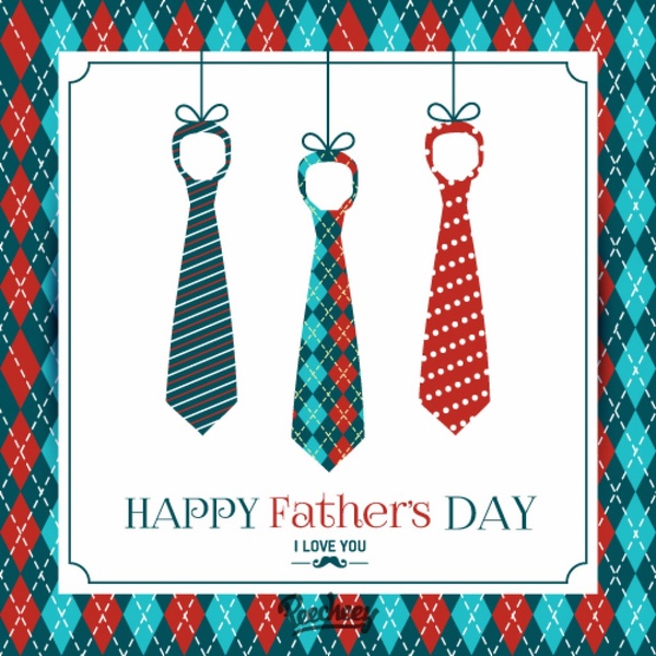 cravates illustration fête des pères