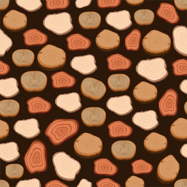 Holz-Log Hintergrund farbig wiederholendes design