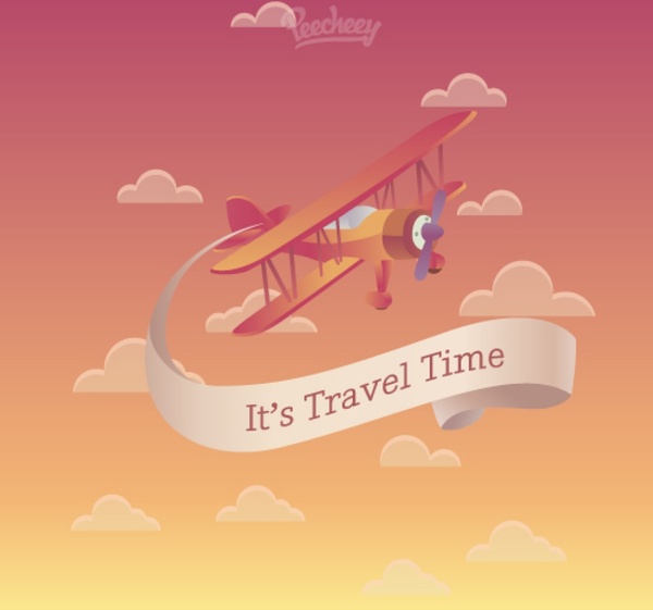 póster de tiempo de viaje