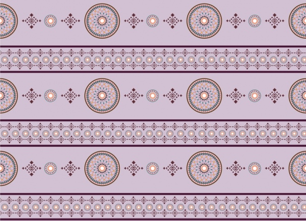 Tribu pattern background Symmetric repitiendo de estilo de diseño