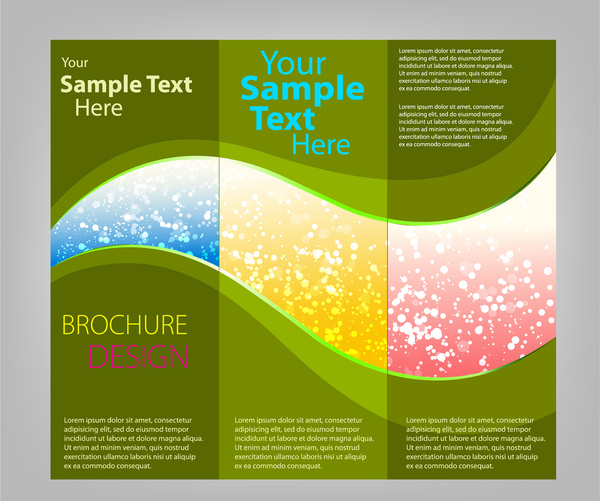 tri fold brochure template illustrator free download