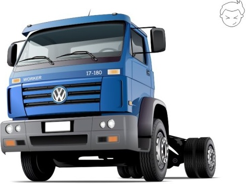 vector de diseño de camiones