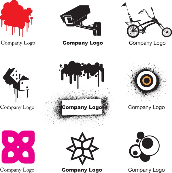 kentsel logoları vektör