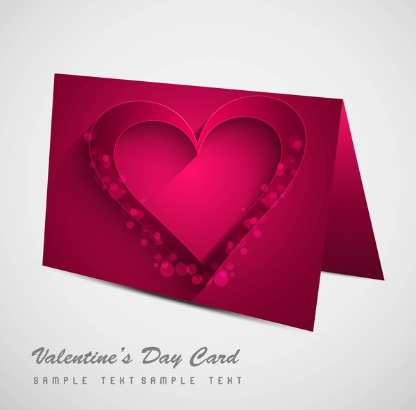 день Валентина красочные сердца брак карты задания вектора