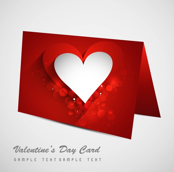 عيد الحب قلوب ملونة الزواج بطاقة تعيين ناقل