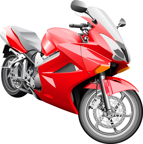 Various Luxury Motorbike Vector  No.343421