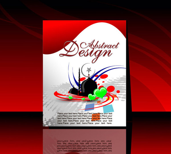 Vektor-abstrakte Eid Ul Adha Flayer design