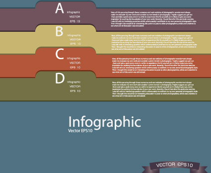 Elemen desain vektor bisnis infographic