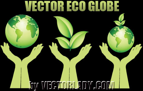vektor eco globe