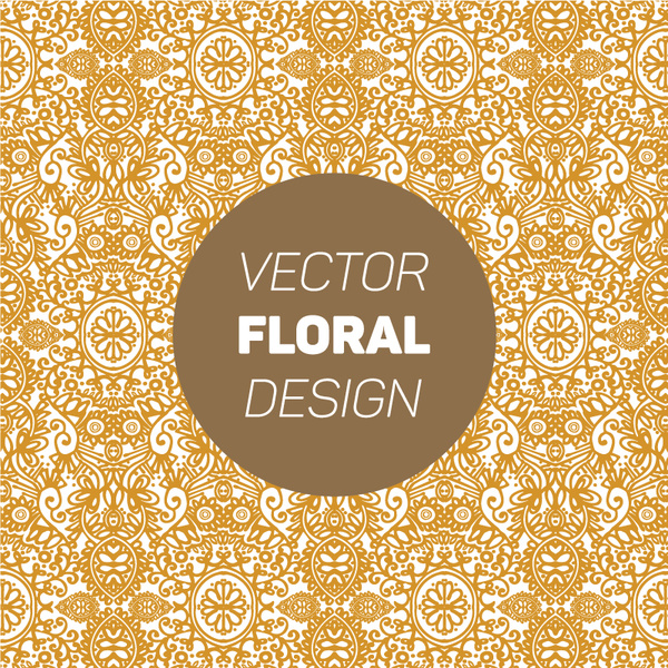 Vector Floral Design Free Download