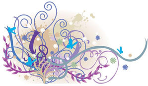 illustration vectorielle floral vector art backdrop