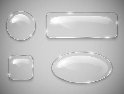 ベクター ガラス フレーム デザインのベクトル