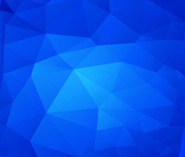 illustration vectorielle de fond Abstrait triangle bleu