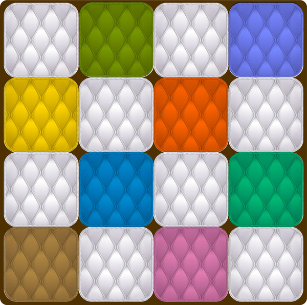 vector, illustrazione di sfondo multicolore quadrati