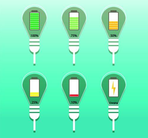 向量燈創意商業範本