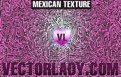 vektor Meksiko tekstur