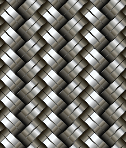 パターン金属の背景をベクトルします。