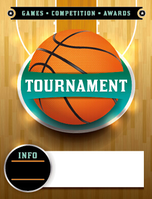 Vector Poster Sports Tournament Design Set