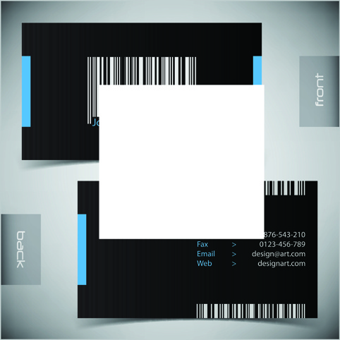 Vector Set Of Creative Business Card Elements Vector Set Of Creative Business Card Elements