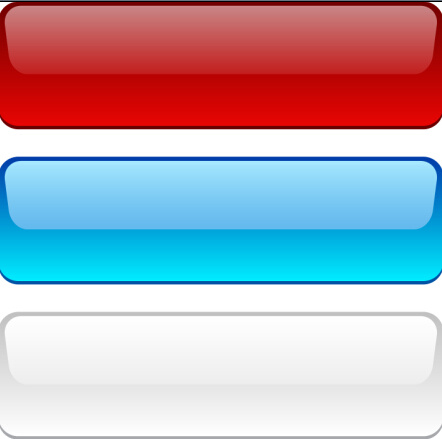 ベクター web ボタン デザイン セット