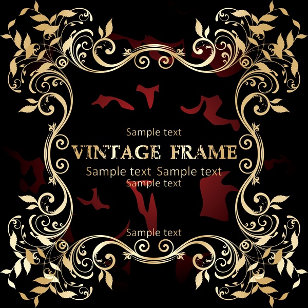 vektor vintage frame