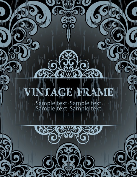 vektor vintage frame